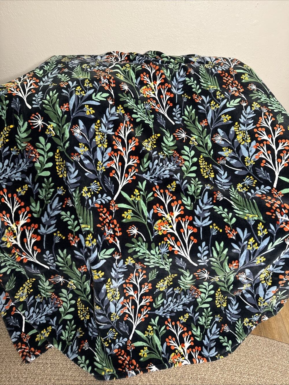 Monte & Jardin Blanket Botanical Luxury Collection Ultra Plush 60 x 70 Floral